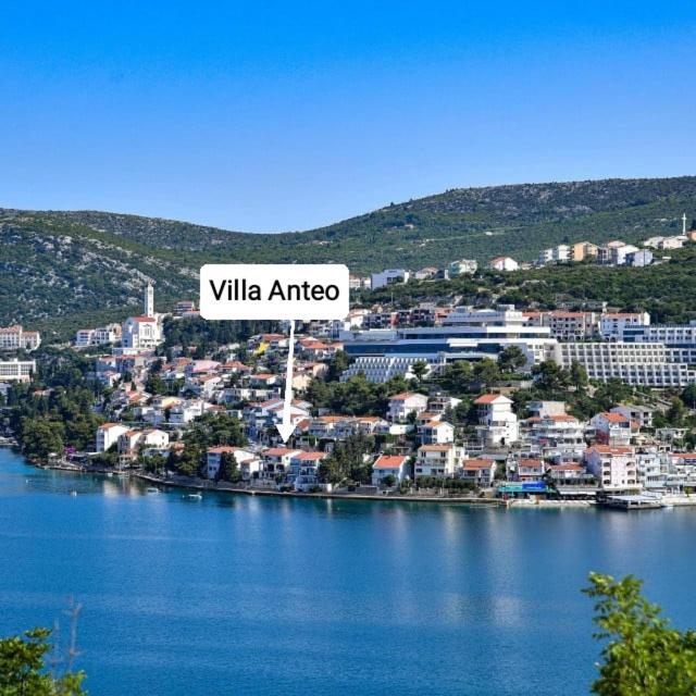 Villa Anteo Uz Plazu Sa Privatnim Parkingom Neum Exterior foto